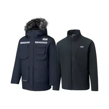 Пуховик унисекс Helly Hansen, темно-синий