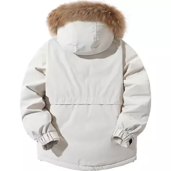 Пуховик унисекс Hepburn Cat, Черный