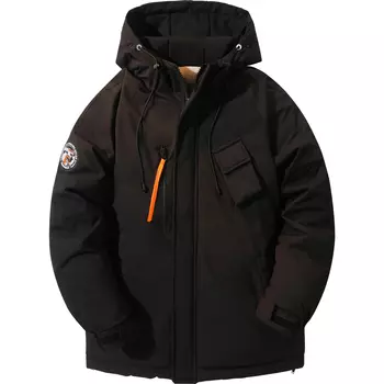 Пуховик унисекс Hepburn Cat, Черный