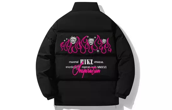 Пуховик унисекс HIKZ, Apricot Sherpa (Comes with Heavyweight Crew Neck Sweatshirt)