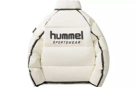 Пуховик унисекс Hummel, белый