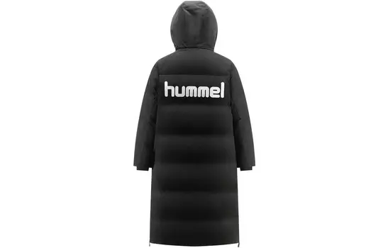 Пуховик унисекс Hummel, черный