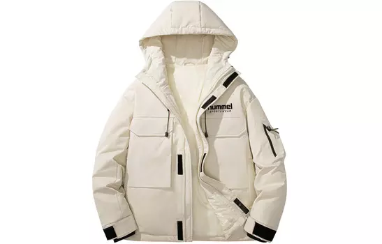 Пуховик унисекс Hummel, черный