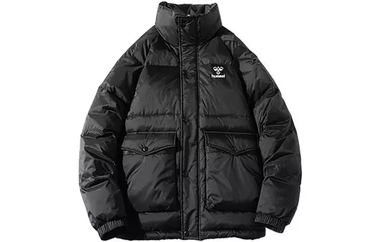 Пуховик унисекс Hummel, хаки