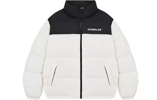 Пуховик унисекс ICONS Lab, Белый