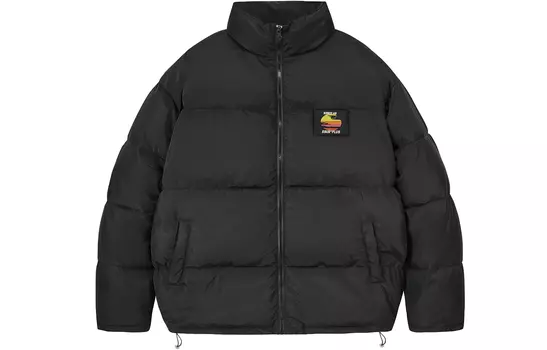 Пуховик унисекс ICONS Lab, Черный