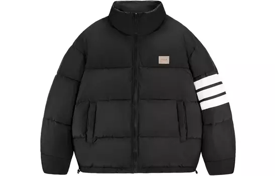 Пуховик унисекс ICONS Lab, Черный