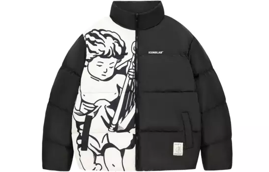 Пуховик унисекс ICONS Lab, Oat