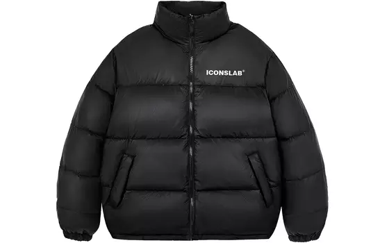 Пуховик унисекс ICONS Lab, Синий