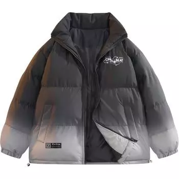 Пуховик унисекс из коллаборации с YANWANG LIANMINGKUAN JEANSWEST CLUB, Gradient Gray