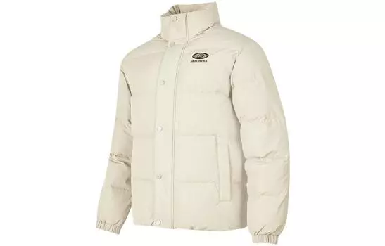 Пуховик унисекс из коллекции Sports Life Pearl Ecru Skechers, Pearl Beige White/034H