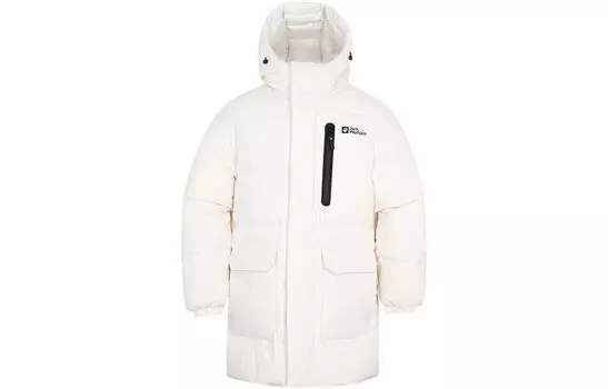Пуховик унисекс Jack Wolfskin, цвет Cotton white /5127
