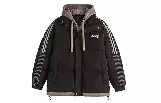 Пуховик унисекс Jeep, Apricot
