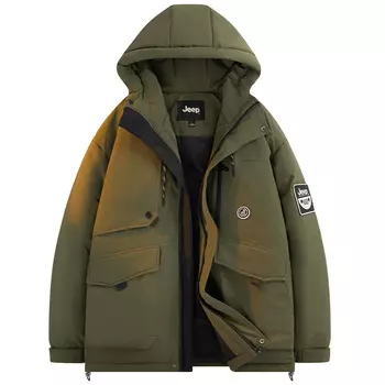 Пуховик унисекс Jeep, Army Green