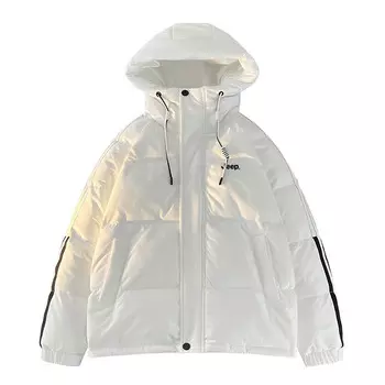 Пуховик унисекс Jeep, белый