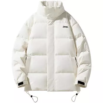 Пуховик унисекс Jeep, белый
