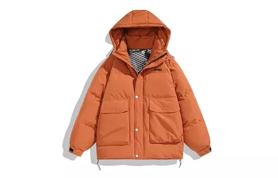 Пуховик унисекс Jeep, черный