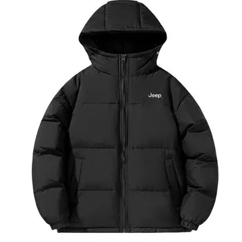 Пуховик унисекс Jeep, черный