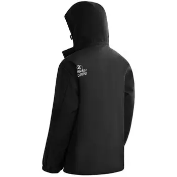 Пуховик унисекс Jeep, черный