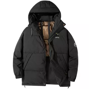 Пуховик унисекс Jeep, черный