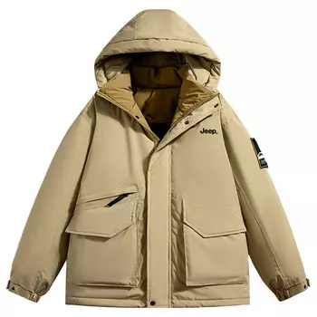 Пуховик унисекс Jeep, черный