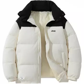 Пуховик унисекс Jeep, черный