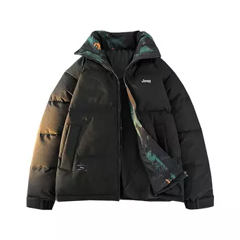 Пуховик унисекс Jeep, черный