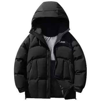 Пуховик унисекс Jeep, черный