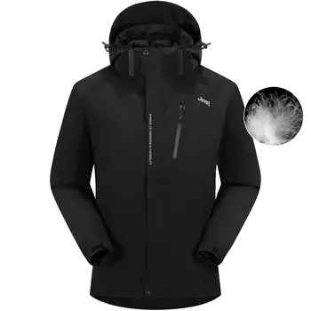 Пуховик унисекс Jeep, черный