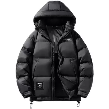 Пуховик унисекс Jeep, черный