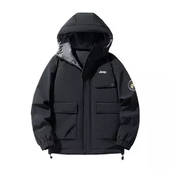 Пуховик унисекс Jeep, цвет Caramel
