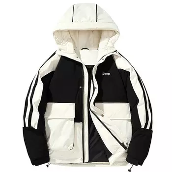 Пуховик унисекс Jeep, цвет Caramel