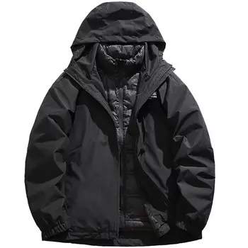 Пуховик унисекс Jeep, цвет Lemon