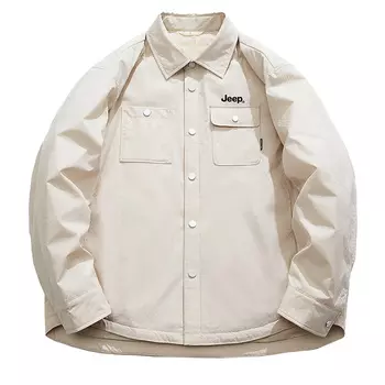 Пуховик унисекс Jeep, Ecru