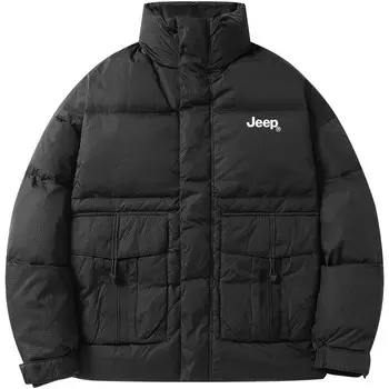 Пуховик унисекс Jeep, фиолетовый