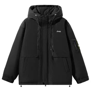 Пуховик унисекс Jeep, фиолетовый