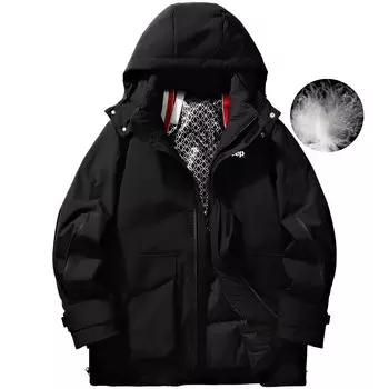 Пуховик унисекс Jeep, голубой