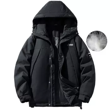 Пуховик унисекс Jeep, хаки