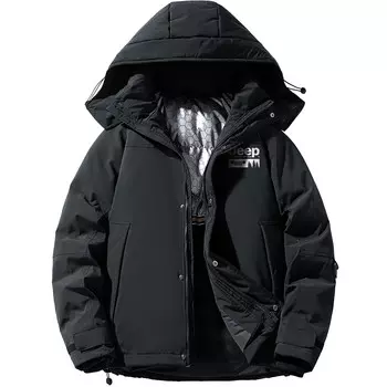 Пуховик унисекс Jeep, хаки