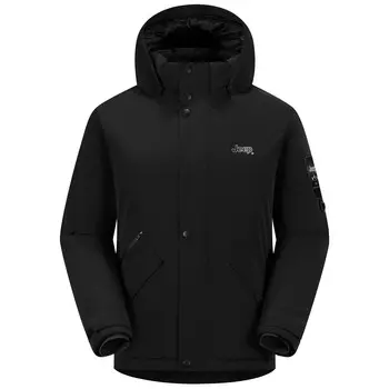 Пуховик унисекс Jeep, хаки