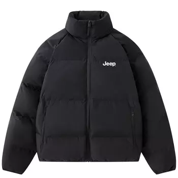 Пуховик унисекс Jeep, коричневый