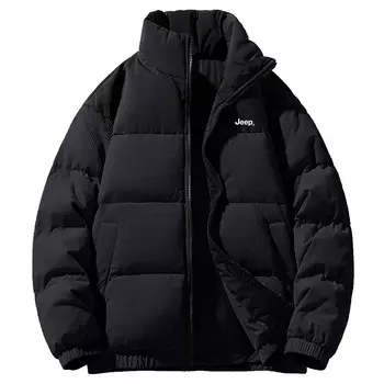 Пуховик унисекс Jeep, коричневый