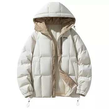 Пуховик унисекс Jeep, красный