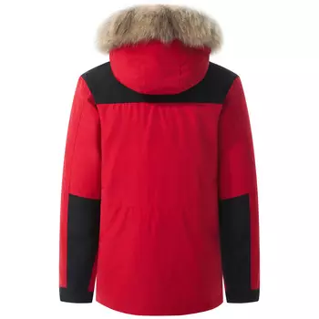 Пуховик унисекс Jeep, красный/черный