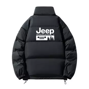 Пуховик унисекс Jeep, P74JMWM153 Coffee