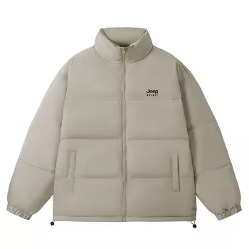 Пуховик унисекс Jeep Spirit, черный