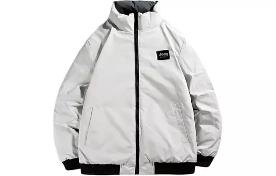 Пуховик унисекс Jeep Spirit, цвет Black Gray