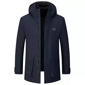 Пуховик унисекс Jeep Spirit, синий