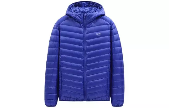 Пуховик унисекс Jeep Spirit, темно-синий