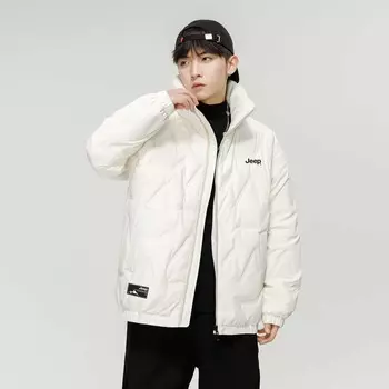 Пуховик унисекс Jeep, темно-серый